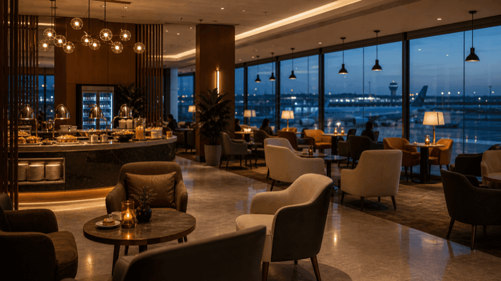 Encalm Lounge at Delhi (DEL)