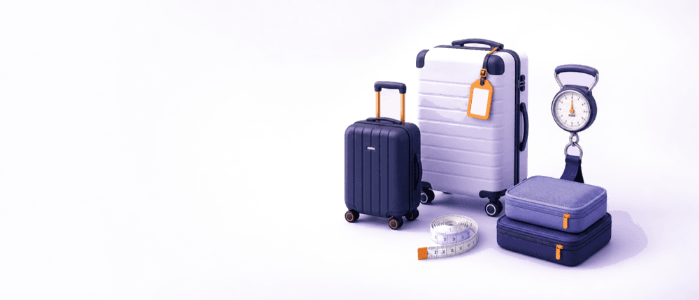 Airline baggage policy hero artwork